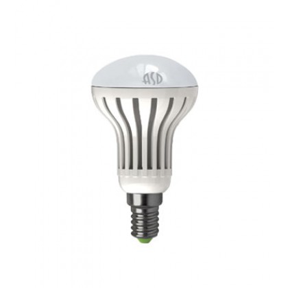Лампа светодиодная LED-R50-econom 5.0Вт 220В Е14 4000К 400Лм ASD