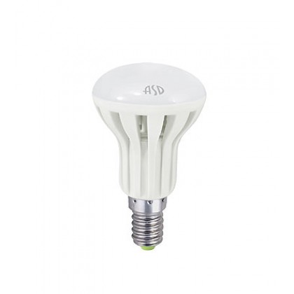 Лампа светодиодная LED-R50-econom 3.0Вт 220В Е14 3000К 250Лм ASD