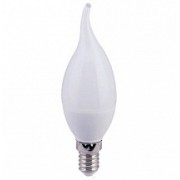 Лампа светодиодная LED-СВЕЧА на ветру-standard 5 Вт 160-260В Е14 3000К 400Лм ASD