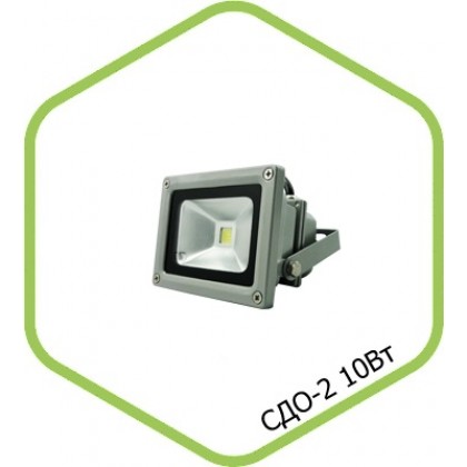 Светодиодный прожектор СДО-2-10 10Вт. 800Лм IP65 ASD