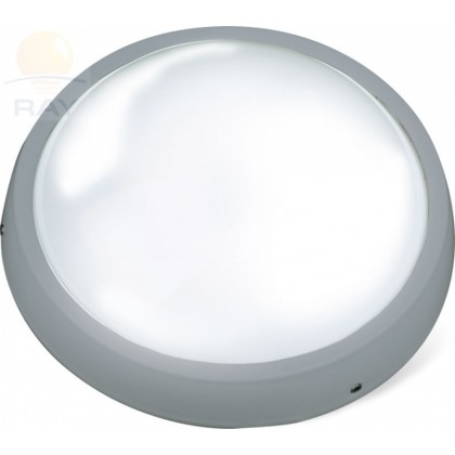 Светодиодный светильник ЖКХ-Шайн 22Вт. серый круглый