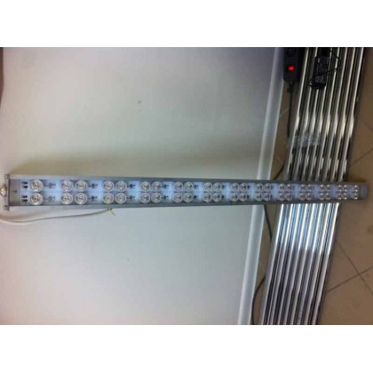 Светодиодный линейный светильник L1000 P-02 48W 220V IP65 NI (Линза)