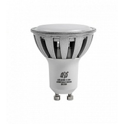 Лампа светодиодная LED-JCDRC-standard 5.5Вт 160-260В GU10 3000К 420Лм ASD