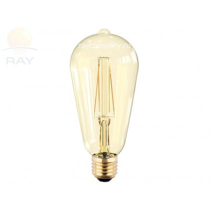 Светодиодная лампа LED-ST64-PREMIUM-6Вт-E27