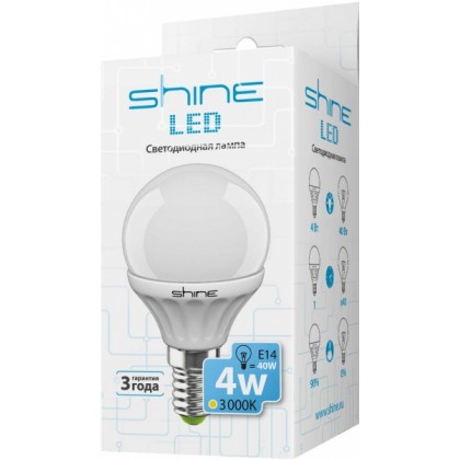 Светодиодная лампа Shine G45 4W E14