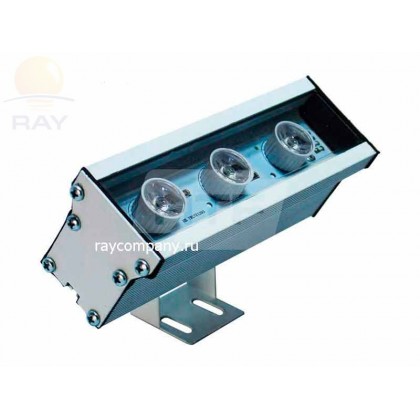 Светодиодный архитектурный светильник  RGB P-01 L160 9W 12V IP65 EP 15,30,45,60,90гр.